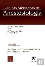 Anestesia En El Paciente Cardiópata Para Cirugía No Cardiaca
