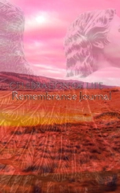 Angel  Landscape Themed  Celebration Of Life Remembrance  Blank Journal