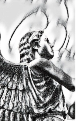 Bertrand.pt - Angelic Angel  Artist Classic  Grid  Page  Notebook $Ir Michael Limited Edition