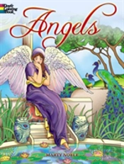 Angels Coloring Book