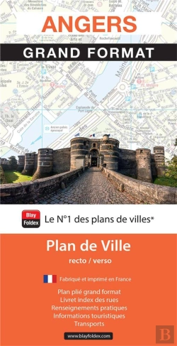 Bertrand.pt - Angers Grand Format : Plan De Ville (Édition 2024)