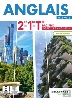 Bertrand.pt - Anglais 2de, 1re, Tle Bac Pro Agricole : Pochette Élève (Édition 2024)