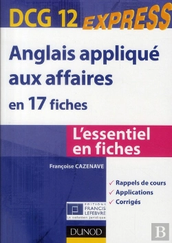 Bertrand.pt - Anglais Appliqué Aux Affaires ; Dcg 12