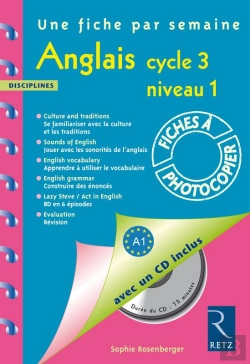 Bertrand.pt - Anglais ; Cycle 3, Niveau 1