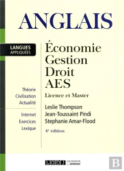 Bertrand.pt - Anglais ; Économie, Gestion, Droit, Aes ; Licence Et Master (4e Édition)