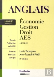 Anglais ; Économie, Gestion, Droit, Aes ; Licence