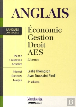 Bertrand.pt - Anglais ; Économie, Gestion, Droit, Aes ; Licence