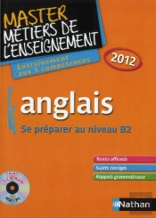 Anglais - Master Metiers De L'Enseignement 2012 (Certificat En Langue) + 1 Cd-Rom