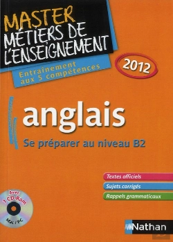 Bertrand.pt - Anglais - Master Metiers De L'Enseignement 2012 (Certificat En Langue) + 1 Cd-Rom