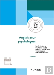 Anglais Pour Psychologues (3e Édition)