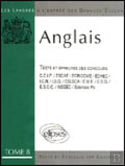 Bertrand.pt - Anglais Tome 8 Épreuves 84/89 (L')