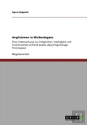 Anglizismen In Werbeslogans
