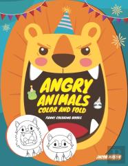 Angry Animals Color And Fold