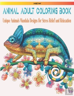 Bertrand.pt - Animal Adult Coloring Book