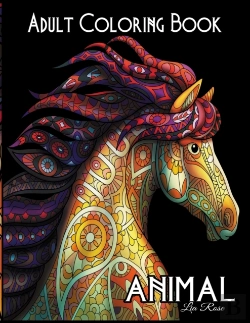 Bertrand.pt - Animal Adult Coloring Book