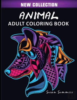 Bertrand.pt - Animal Adult Coloring Book