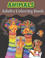 Animal Adults Coloring Book