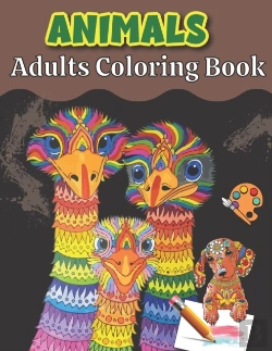 Bertrand.pt - Animal Adults Coloring Book