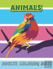 Animal Adults Coloring Book