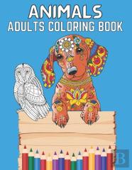 Animal Adults Coloring Book