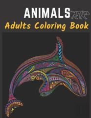 Animal Adults Coloring Book