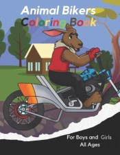 Animal Bikers Coloring Book