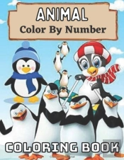 Animal Color By Number Coloring Book