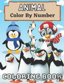 Bertrand.pt - Animal Color By Number Coloring Book