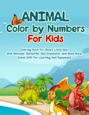 Animal Color By Numbers For Kids