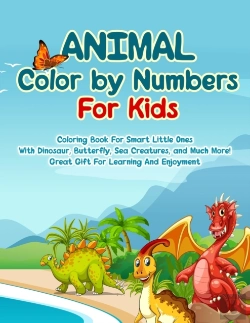 Bertrand.pt - Animal Color By Numbers For Kids
