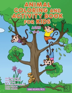 Bertrand.pt - Animal Coloring And Activity Book For Kids Ages 6-8