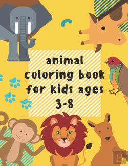 Bertrand.pt - Animal Coloring Book For Kids Ages 3-8
