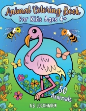 Animal Coloring Book For Kids Ages 4+: 5