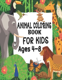 Bertrand.pt - Animal Coloring Book For Kids Ages 4-8