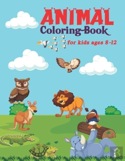 Bertrand.pt - Animal Coloring Book For Kids Ages 8-12