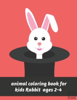Bertrand.pt - Animal Coloring Book For Kids Rabbit Ages 2-4