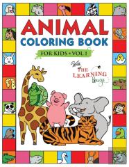 Animal Coloring Book For Kids With The Learning Bugs Vol.1