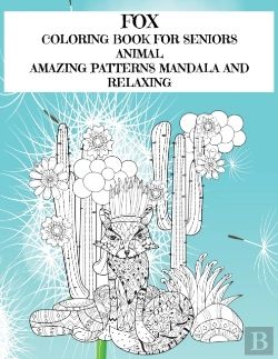 Bertrand.pt - Animal Coloring Book For Seniors - Amazing Patterns Mandala And Relaxing - Fox