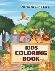 Animal Coloring Book Kids Coloring Book