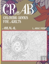 Animal Coloring Books For Adults Large Print - Crab