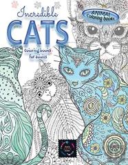 Animal Coloring Books Incredible Cats Coloring Books For Adults.