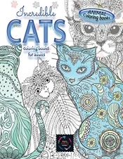 Animal Coloring Books Incredible Cats Coloring Books For Adults.