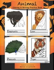 Animal Coloring & Writing Practice Book