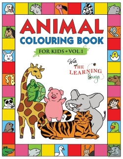 Bertrand.pt - Animal Colouring Book For Kids With The Learning Bugs Vol.1