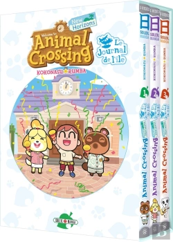 Bertrand.pt - Animal Crossing - Le Journal De L'Ile - Coffret T01 A T03