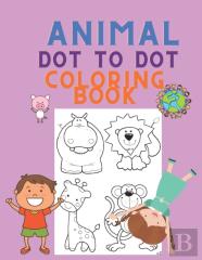 Animal Dot To Dot Coloring Book