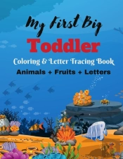 Animal & Fruit Coloring & Letter Tracing Book