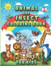 Animal & Insect Coloring Book For Kids