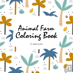 Bertrand.pt - Animal Farm Coloring Book For Children (8.5x8.5 Coloring Book / Activity Book)