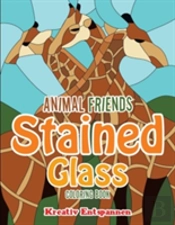 Animal Friends Stained Glass Coloring Book